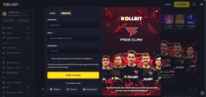 Rollbit Registrering och medlemsskap