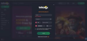 BitKingz Registrering och medlemsskap