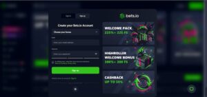 Bets.io Registrering och medlemsskap