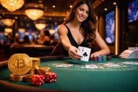 Bästa Bitcoin-casinon med live dealer-spel