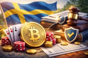 krypto casinon lagliga i Sverige