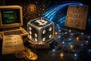 SatoshiDice och det första stora Bitcoin-spelögonblicket