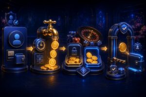 Hur fungerar en Bitcoin casino faucet?
