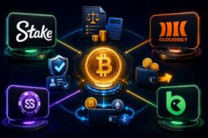 Fyra exempel på Bitcoin-casinon och deras skattevillkor