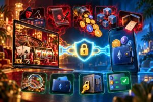 Säkerhet när du kopplar en kryptoplånbok till ett casino